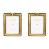 2PK LVD Resin Vintage-Lux Bee Photo/Picture Frame 5x7 17x2x22cm Aged Gold