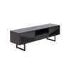 Modern Furniture MONTANA Entertainment TV Unit 160cm - Black Ash