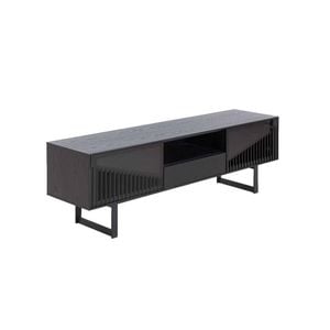 Modern Furniture MONTANA Entertainment TV Unit 160cm - Black Ash