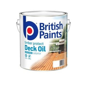 British Paints 4L Kwila Water Based Decking Oil