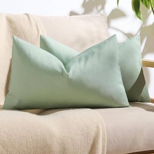 Gioia Casa Outdoor Waterproof Cushion Covers - Sage, 30x50cm