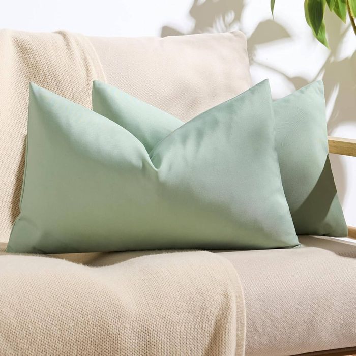 Gioia Casa Outdoor Waterproof Cushion Covers - Sage, 30x50cm