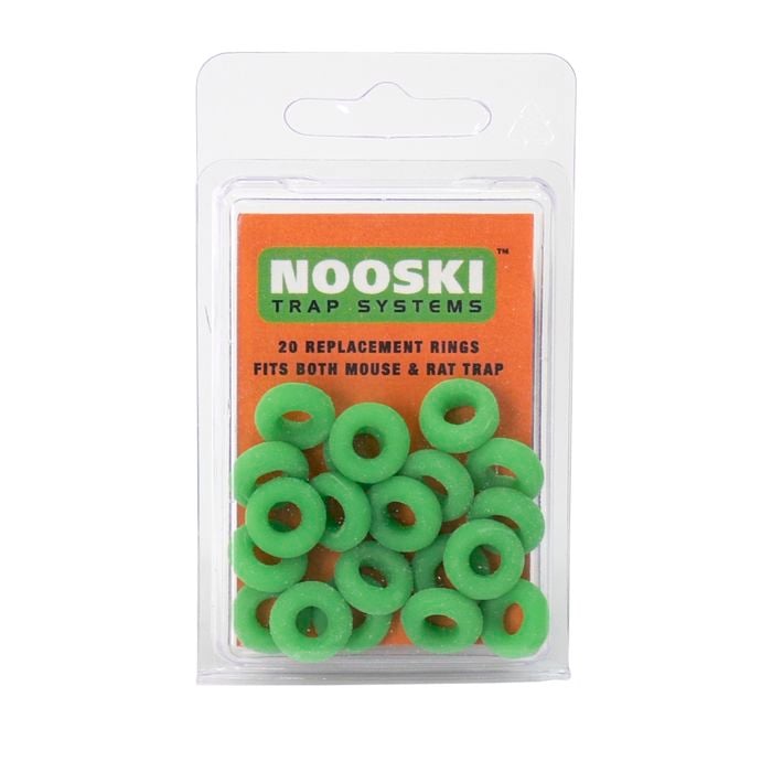 Nooski Mouse & Rat Trap Replacement Rings - 20 Pack