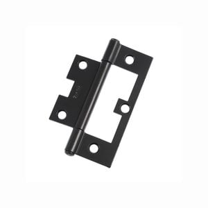 Lane 90mm Black Matte Easy Fit Hinge - 2 Pack