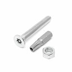 Pinnacle M8 x 45mm Stainless Steel Security Bolts - 8 Pack