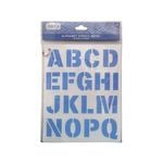 Crafted Alphabetic Stencil Book