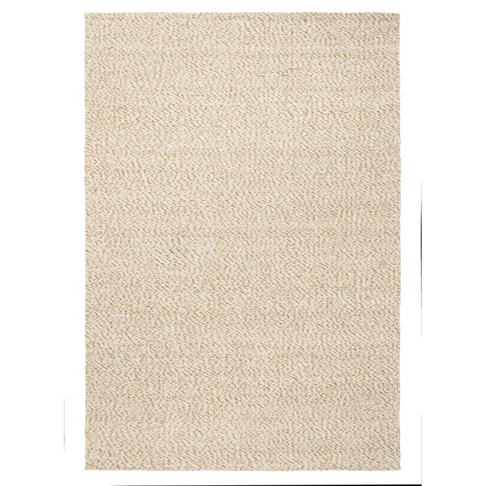 Loopsie-400cm X 300cm-tucson Cream And Gold Flatweave Wool Rug