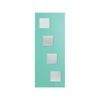 Hume Doors 1980 x 860 x 40mm Nexus 15 Unglazed Entrance Door