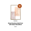 Willow & Silk Small Abstract Faces Framed Print Indoor Wall Art