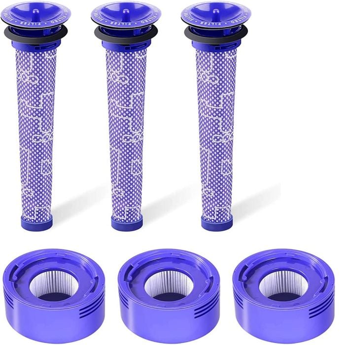 3 X Filter Kits for DYSON V7 & V8 Vacuum Cleaners