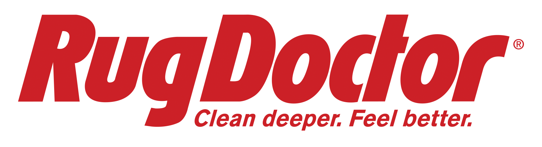 Logo in red of Rug doctor