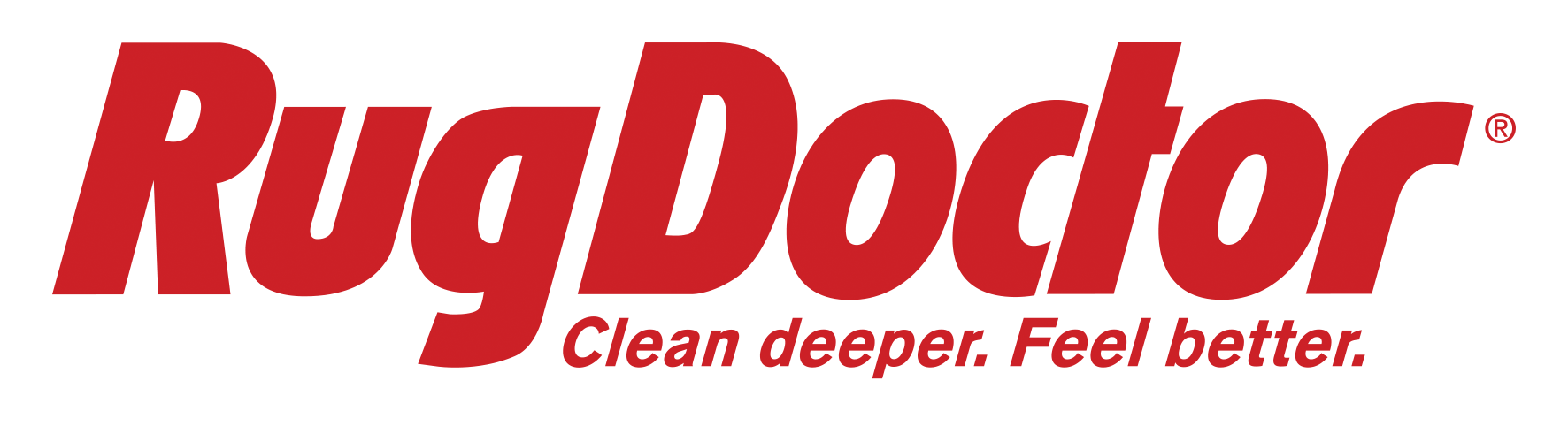 Logo in red of Rug doctor