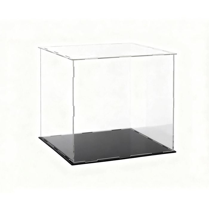 Artiss Clear Acrylic Display Case Dustproof Protection Box For Car Toys Collectibles 30CM