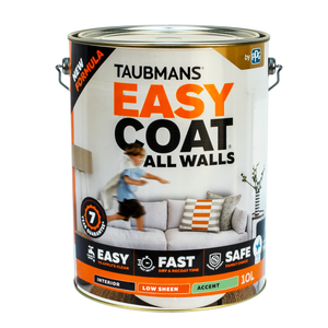 Taubmans 10L Accent Low Sheen Easycoat All Walls Interior Paint