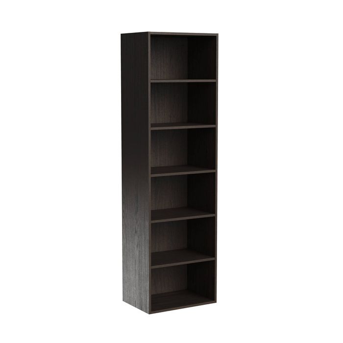 Kaboodle 500-599mm Truffle Oak Customisable Deep Pantry Open Shelf