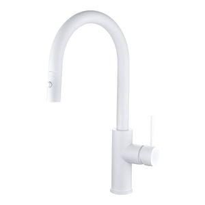 Mondella Resonance 35mm White Side Lever Multi-Function Sink Mixer WELS 5 Star 6L/min