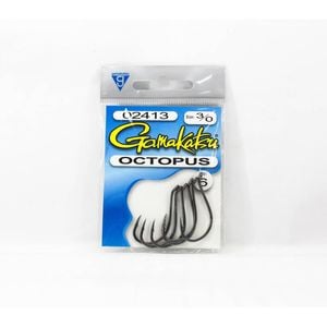Gamakatsu Octopus Fishing Hook Standard Pack 3/0