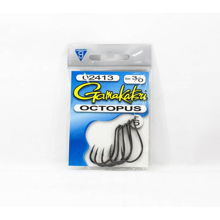 Gamakatsu Octopus Fishing Hook Standard Pack 3/0
