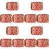 12PK LVD Melamine/Bamboo Tray Floral Garden Blush Kitchen Decor 20.8x29.9cm Rect