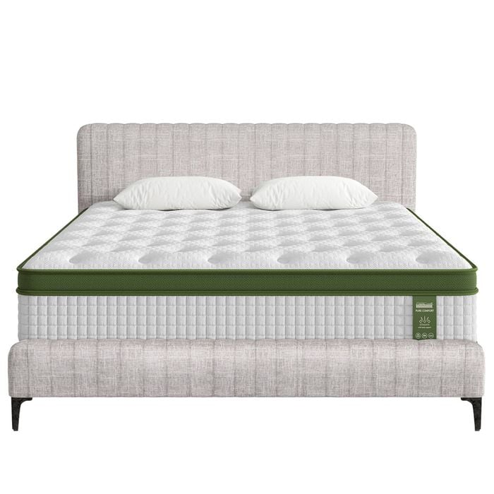 Artiss BedStory Queen Bed Frame with Mattress Set