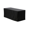 Just Party Linen Black Fitted Rectangular Tablecloth (1.2m)