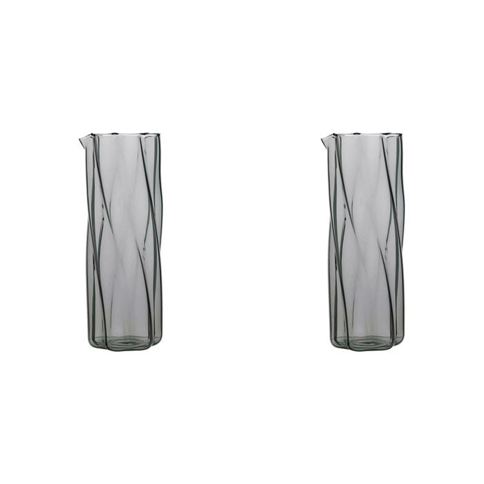 2PK Ecology Borosilicate Glass Aurora Carafe 1.5L/27cm Smoke