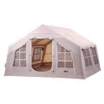 Weisshorn Camping Tent Inflatable Tent 6 Person 360CM