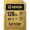 Lexar Professional Armor Gold Pro Sdxc Uhs-ii Card - 128gb