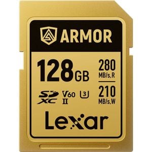Lexar Professional Armor Gold Pro Sdxc Uhs-ii Card - 128gb