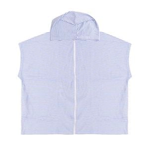 Adult Zip Front Poncho Blue