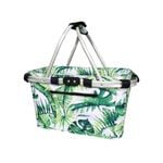Sachi 2 Handle Carry Basket - Jungle Leaf