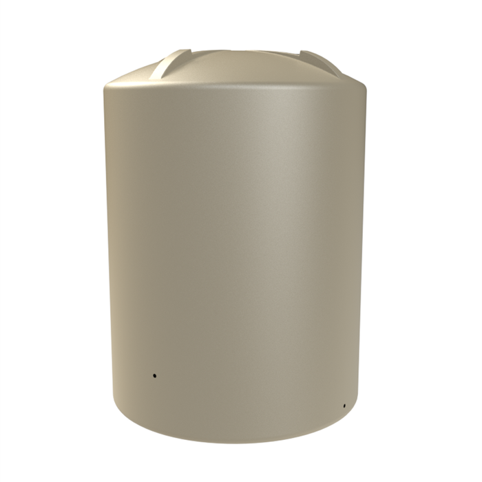 Melro Tanks 3500L Wheat Round Poly Water Tank
