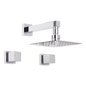 Mondella Chrome Rococo Shower Set WELS 3 Star 9L/min