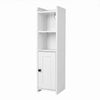 Levede Bathroom Cabinet Storage Slim Organiser Toilet Paper Storage 78.5cm White
