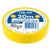 DETA 20m 18mm Yellow Insulation PVC Tape