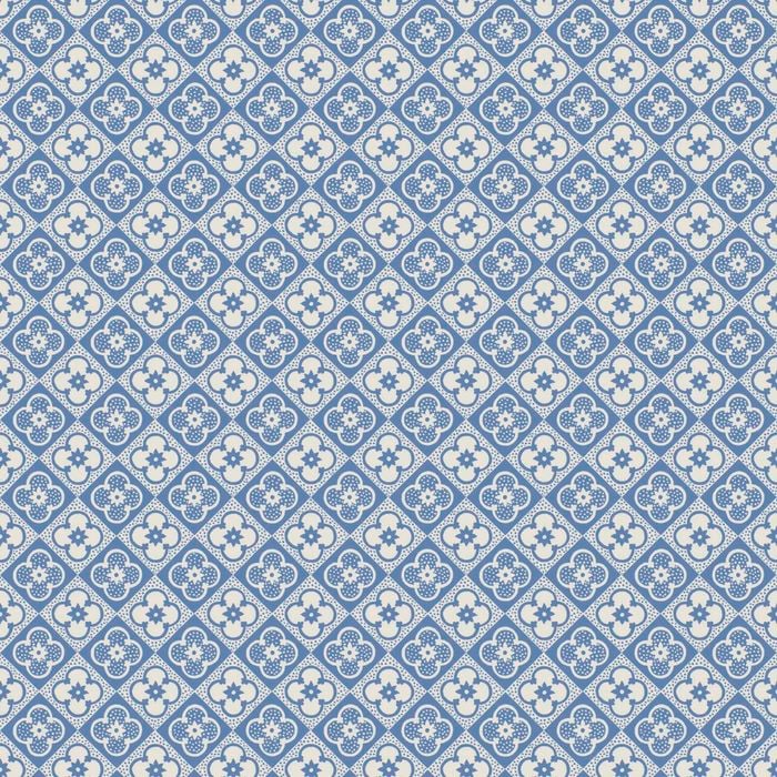 Wallpaper Trader Lyckan Wallpaper Roll 10.05m X 53cm, Blue