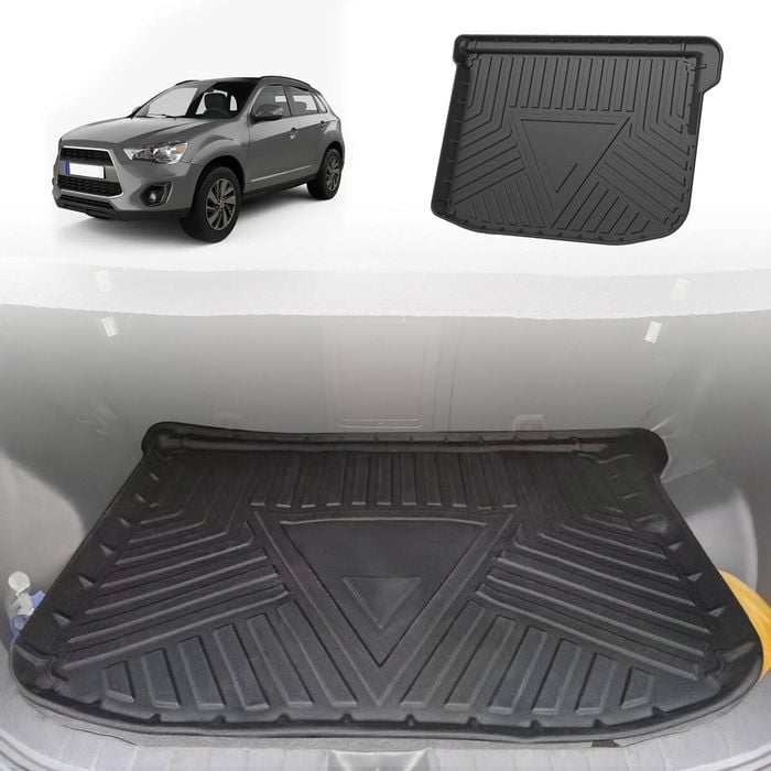 AUSGO Boot Liner For Mitsubishi ASX XA XB XC Series 2010-2019 Cargo Trunk Mat Boot Mat