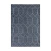Colorscope distressed geometrics contemporary indoor rug storm 350x450cm