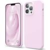 Silicone Phone Case For iPhone 13 Pro Max Shockproof Microfiber Lining - Lilac