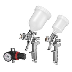 Ozito 3 Piece Gravity Feed Air Spray Gun Kit ASG-GFK