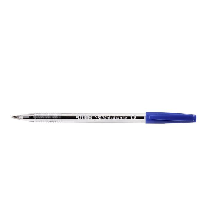 Artline Smoove Medium Ballpoint Pen (12/box) (Blue)