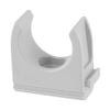 DETA 20mm Grey PVC Conduit Mounting Clip - Single Pack