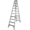 Indalex 2.7m 180KG Pro Series Industrial Aluminium Double Sided Step Ladder