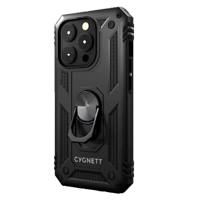 Cygnett Rugged Case For Apple IPhone 15 Pro - Black