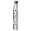 NNEOBA Smooth And Clean Stainless Steel Manual Nose Hair Trimmer for Men Silver