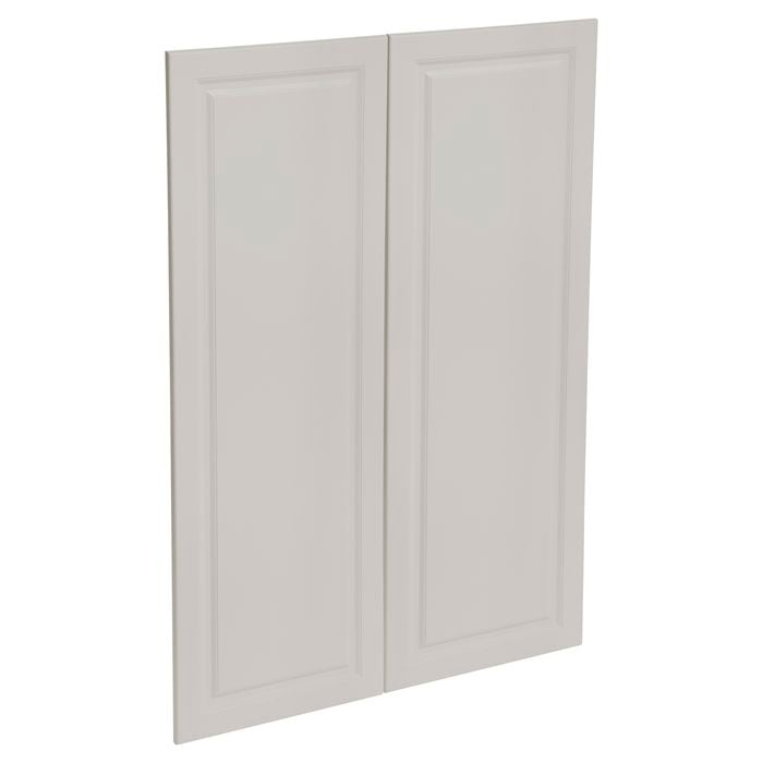 Kaboodle 900mm Cremasala Heritage Medium Pantry Doors - 2 Pack