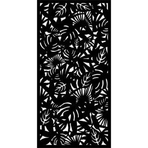 Jack Matrix 2410 x 1205mm Charcoal Rainforest Screen Panel with Frame