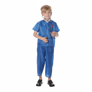More Than Party Boys Children Surgeon Doctor Kids Costume Small 110-130cm