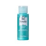 Folk Art Aquamarine Metallic Acrylic Paint