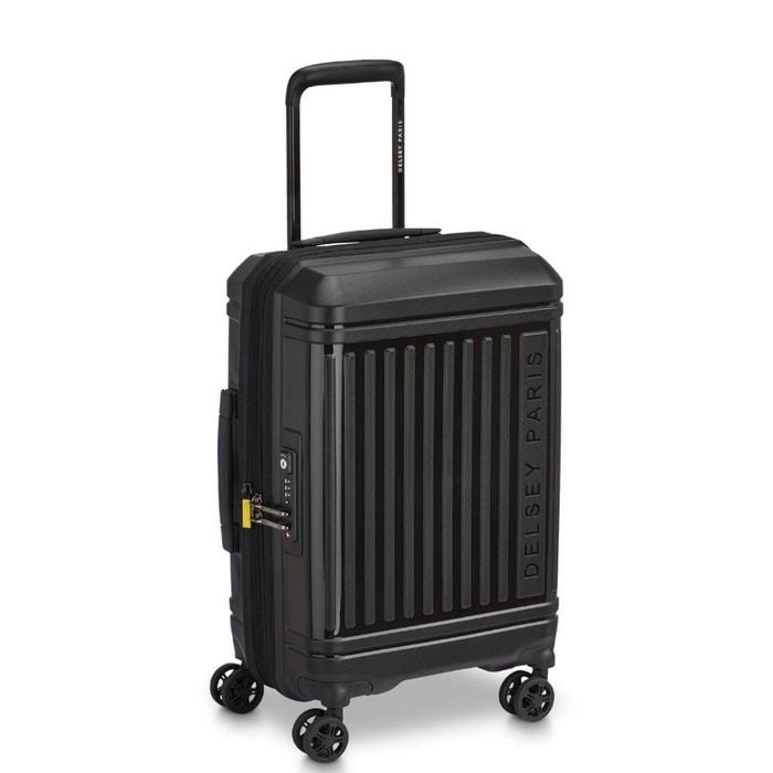 Delsey Lutece SE Lightweight EXP 2.2KG Carry On Suitcase - Black